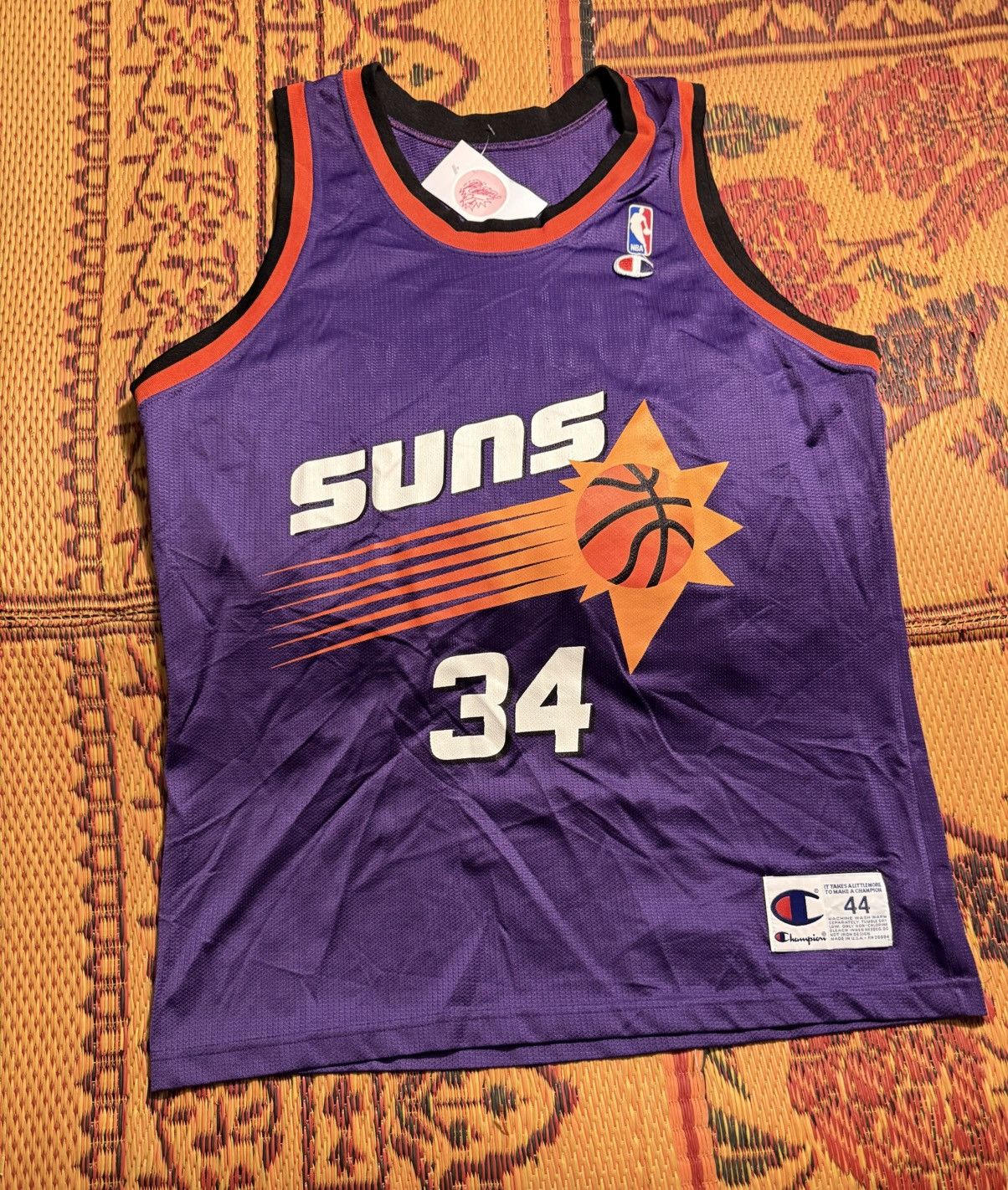 Champion Vintage Phoenix Suns Charles Barkley Jersey Size US L / EU 52-54 / 3 - 1 Thumbnail