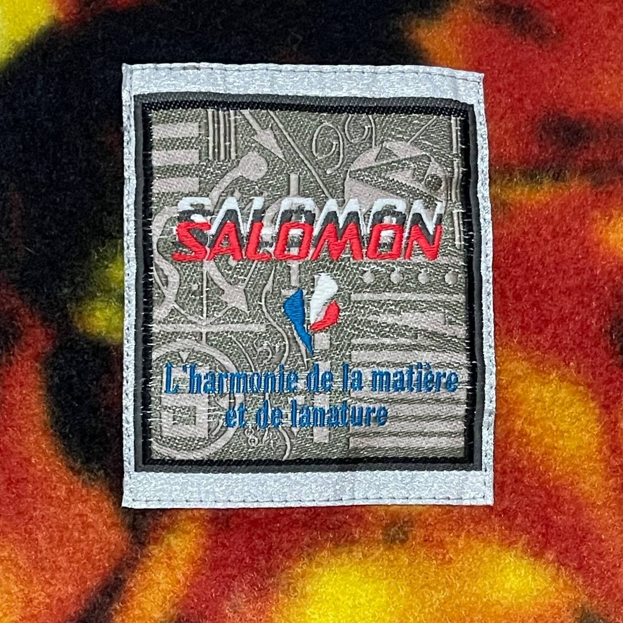 Salomon Vtg Salomon Half Zip Drawstring Jacket Overprinting Unisex Size US L / EU 52-54 / 3 - 12 Thumbnail