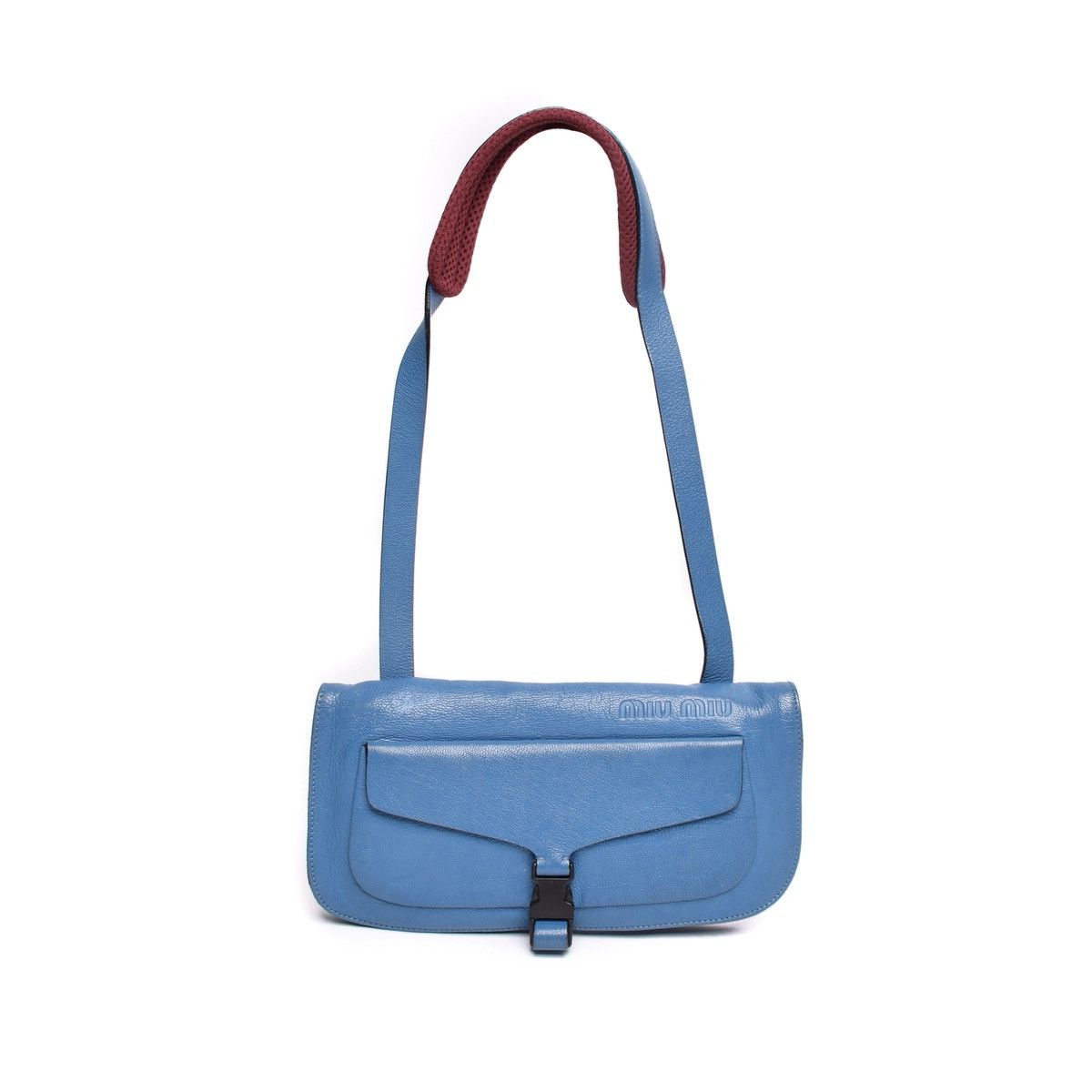 Miu Miu Miu Miu S/S2000 Shoulder Bag in Blue Size ONE SIZE - 1 Thumbnail