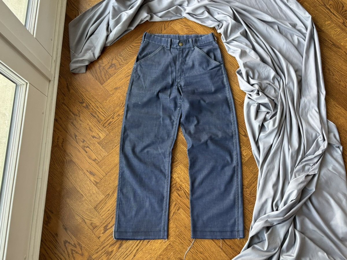 Levi's × Sears × Vintage Vintage Sears Toughskins 1970s Carpenter Jean Darkwash Perma Size US 30 / EU 46 - 15 Thumbnail