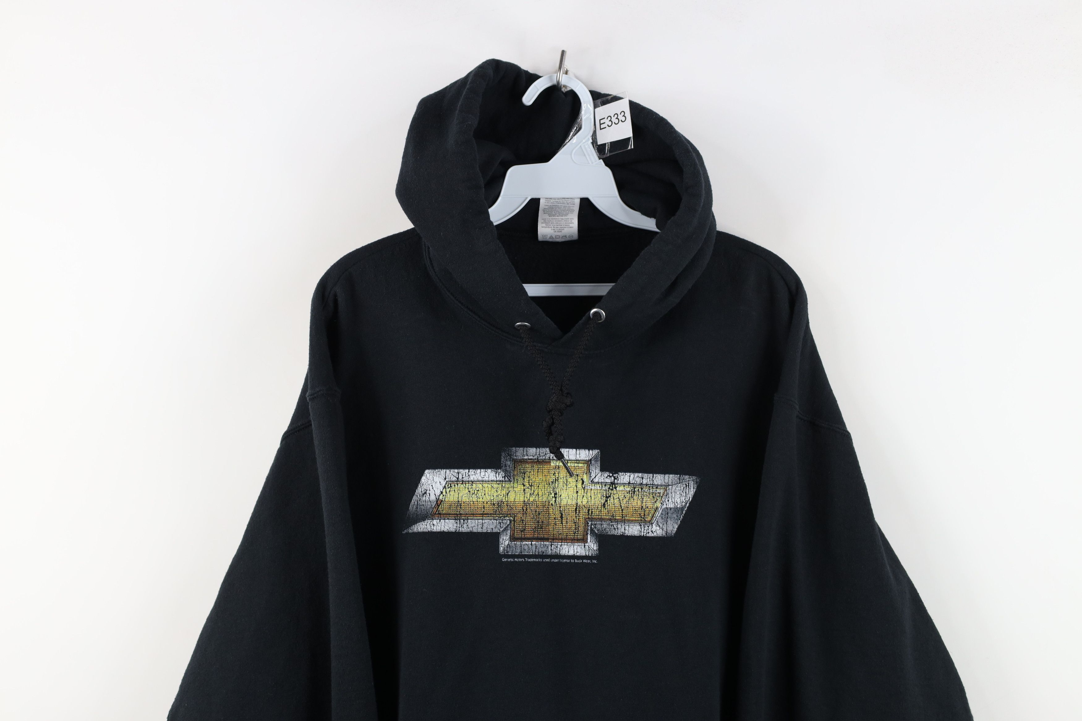 Vintage Vintage Y2K General Motors Chevrolet Hoodie Sweatshirt Black Size US L / EU 52-54 / 3 - 2 Thumbnail