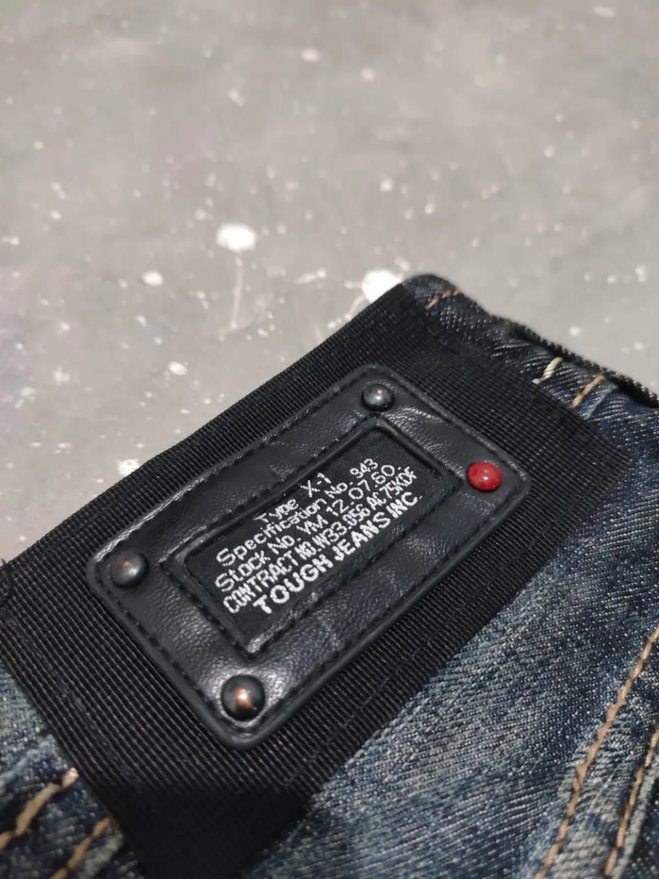 Japanese Brand Tough Jeansmith Nice Art Patches Punk Jeans Pants Size US 29 - 13 Thumbnail