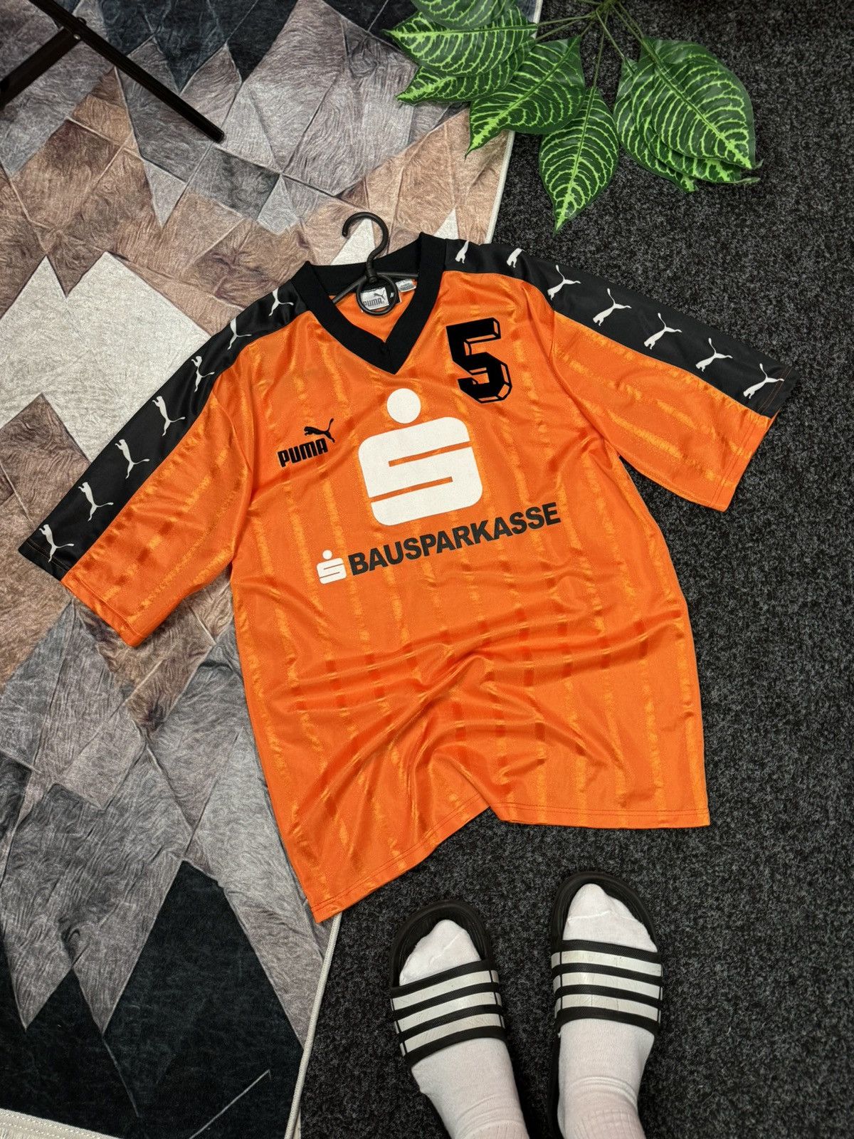 Puma × Vintage PUMA SBAUSPARKASSE JERSEY RARE VINTAGE 🇯🇪 SIZE M - L Size US M / EU 48-50 / 2 - 1 Thumbnail