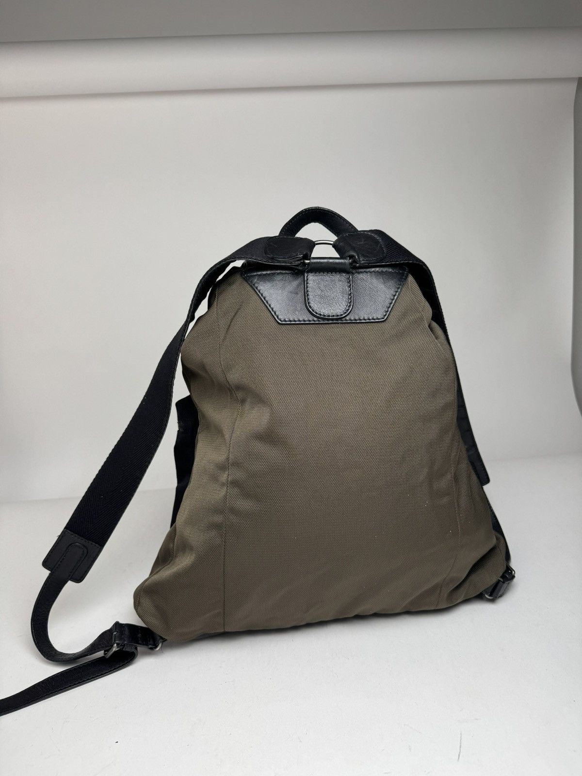 Balenciaga Vintage Balenciaga City Backpack Khaki Navy Size ONE SIZE - 8 Thumbnail