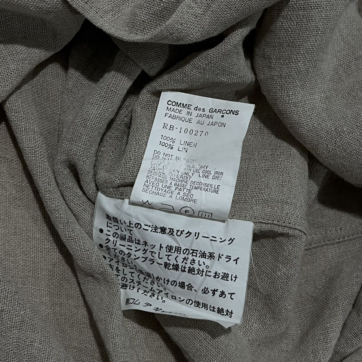 Comme des Garcons Vintage Commedesgarçons Linen shirt Size US L / EU 52-54 / 3 - 8 Thumbnail