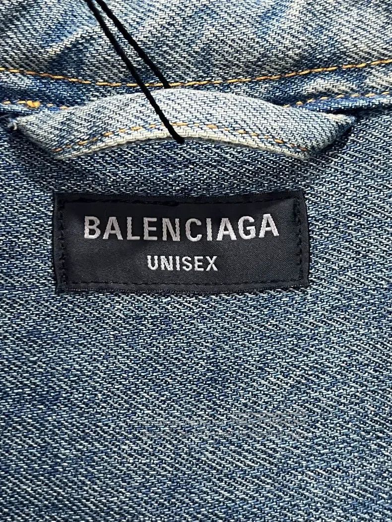 Balenciaga Balenciaga Denim Jacket Size US XS / EU 42 / 0 - 4 Thumbnail