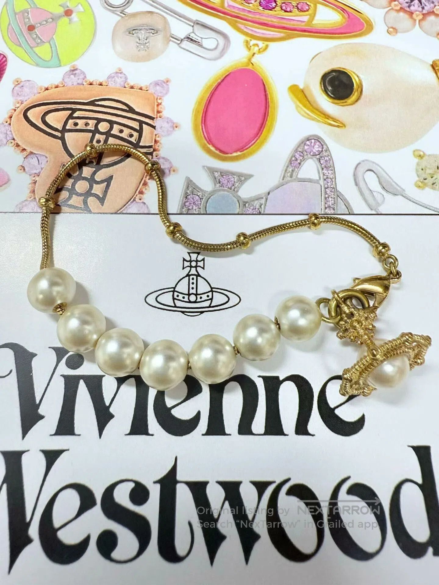 Vivienne Westwood vintage vivienne westwood pearl bracelet. Size ONE SIZE - 1 Thumbnail