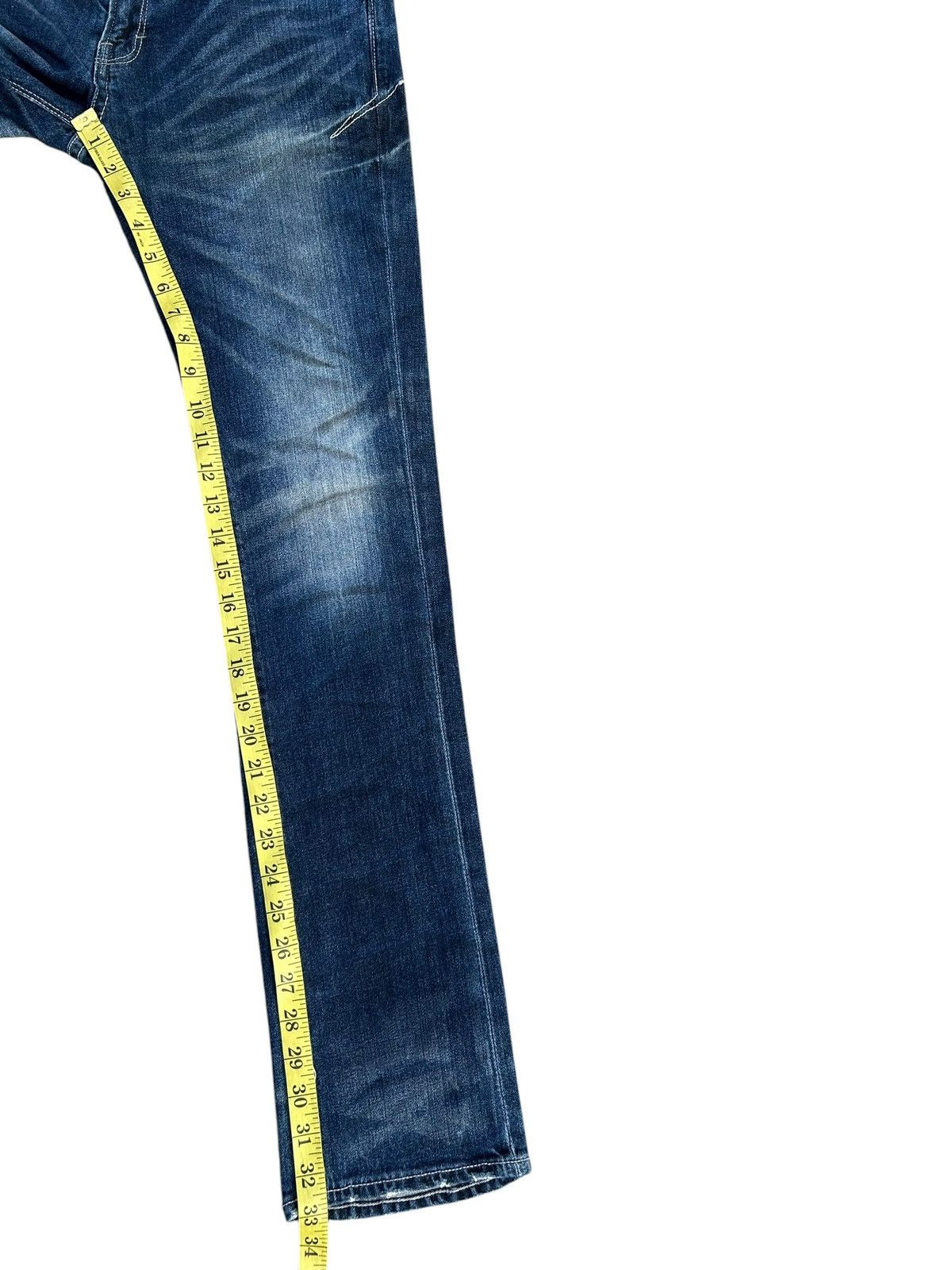 GOSTAR DE FUGA Gostar De Fuga Japanese Distressed Denim Jeans Size US 30 / EU 46 - 18 Thumbnail