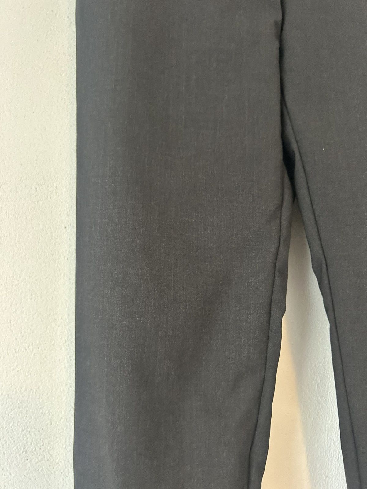 Prada Prada Black Wool Blend Slim Fit Trousers Size US 30 / EU 46 - 5 Thumbnail