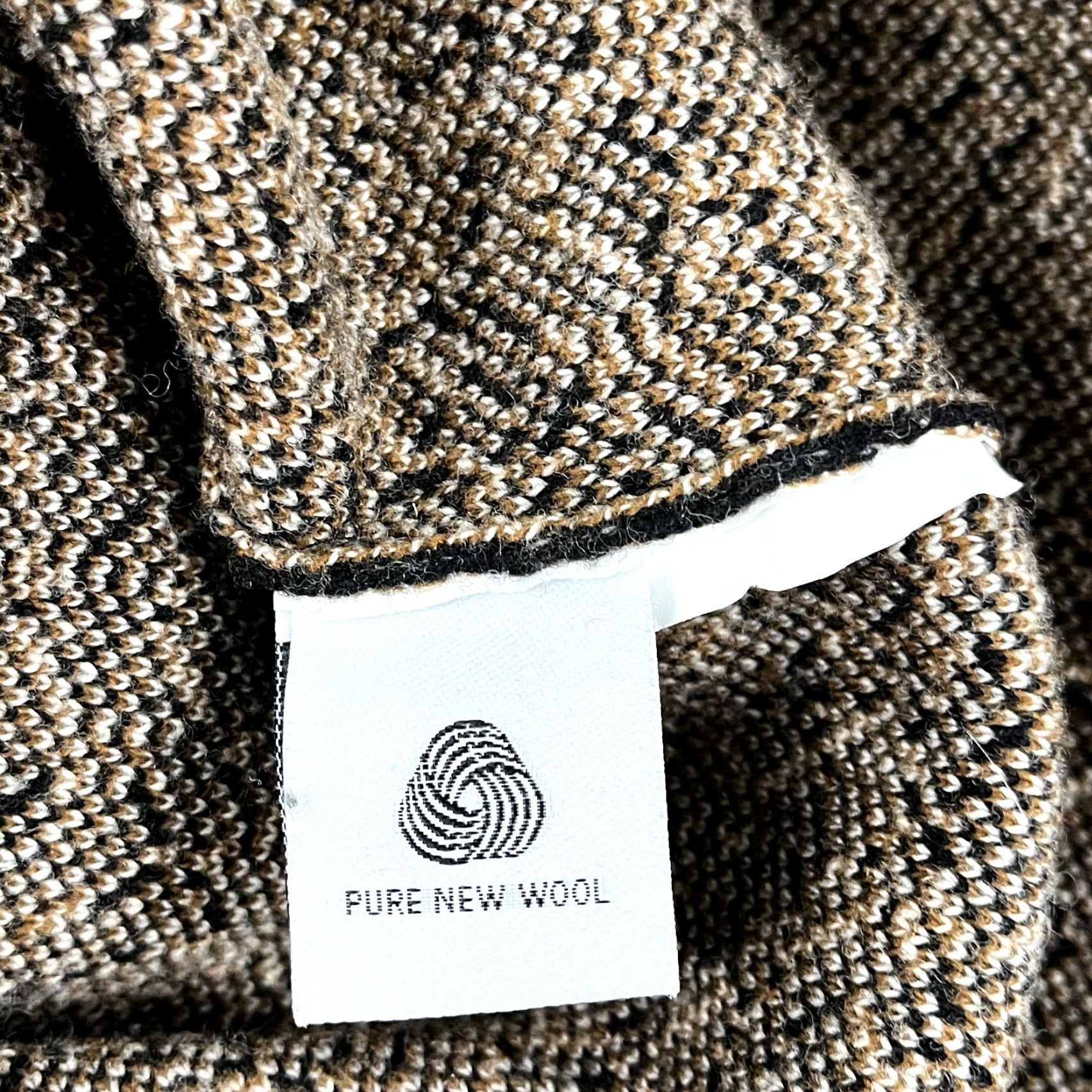 Vintage VINTAGE Weekend Max Mara Sweater Wool Animal Print Crew Neck Pullover Womens XL Size XL / US 12-14 / IT 48-50 - 3 Thumbnail