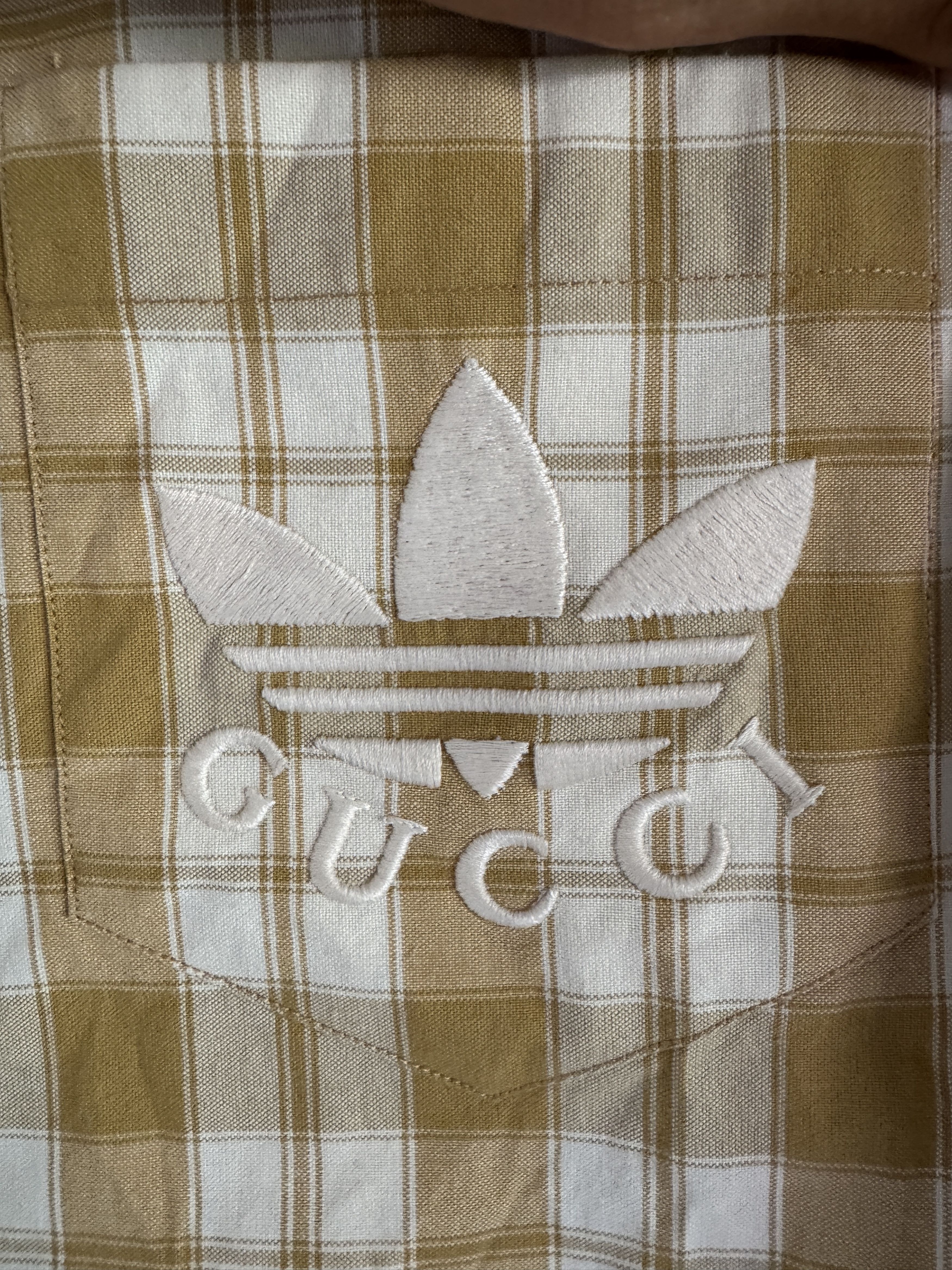 Gucci Checked Shirt with Stripes Size US S / EU 44-46 / 1 - 9 Thumbnail