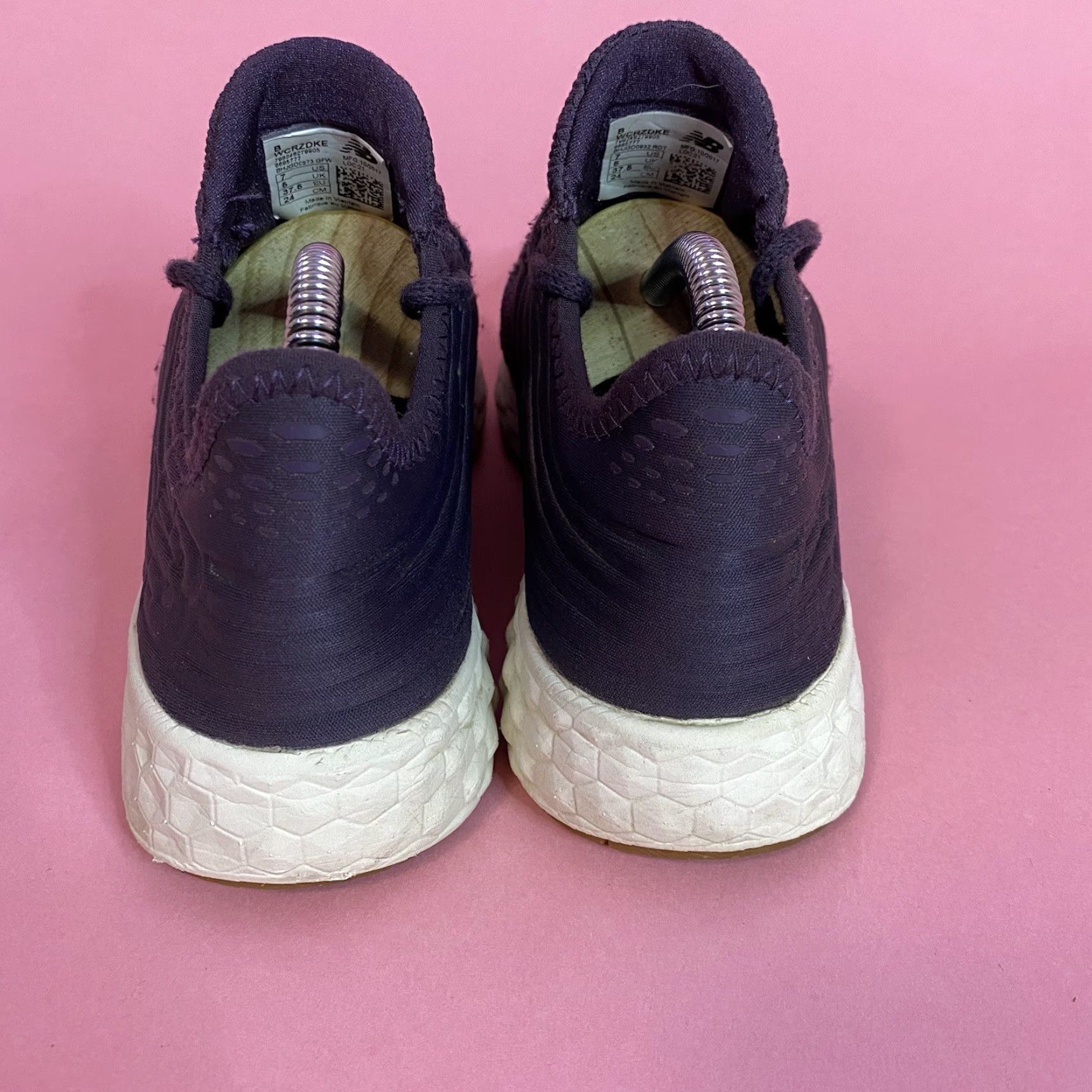 New Balance New Balance Fresh Foam Cruz Decon Womens Sneakers Size 7 Purple Knit Running Walking Jogging Athletic Shoes Size US 7 / IT 37 - 7 Thumbnail