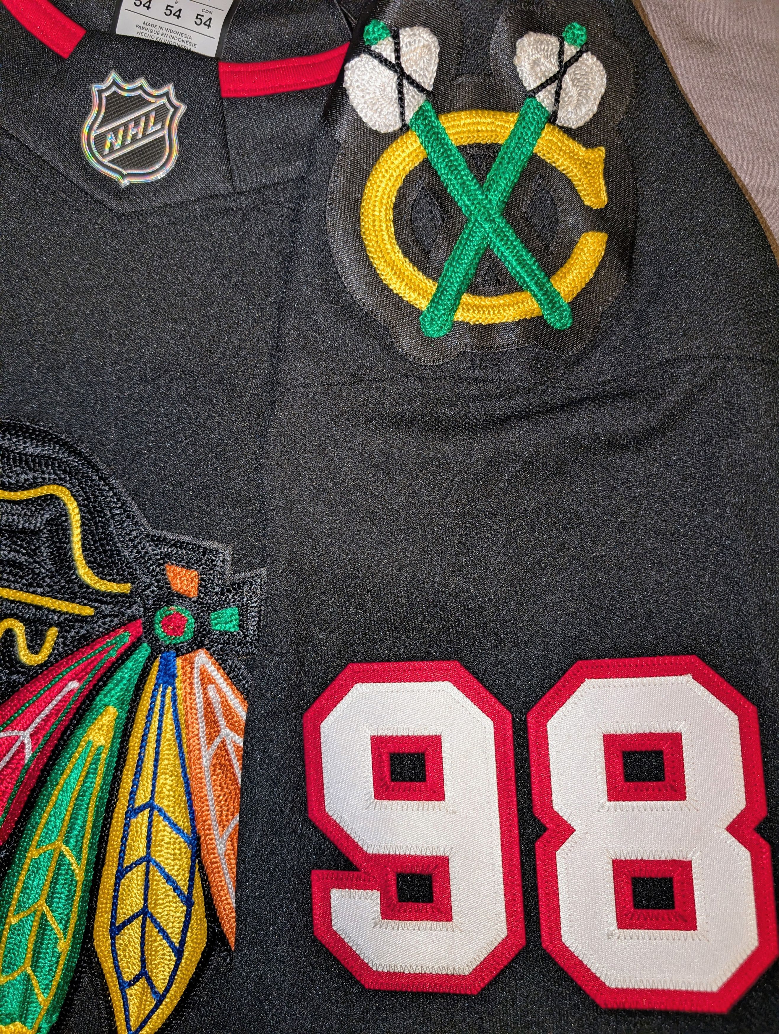 NHL Connor Bedard Chicago Blackhawks jersey Fanatics sz56 Size US XXL / EU 58 / 5 - 7 Thumbnail