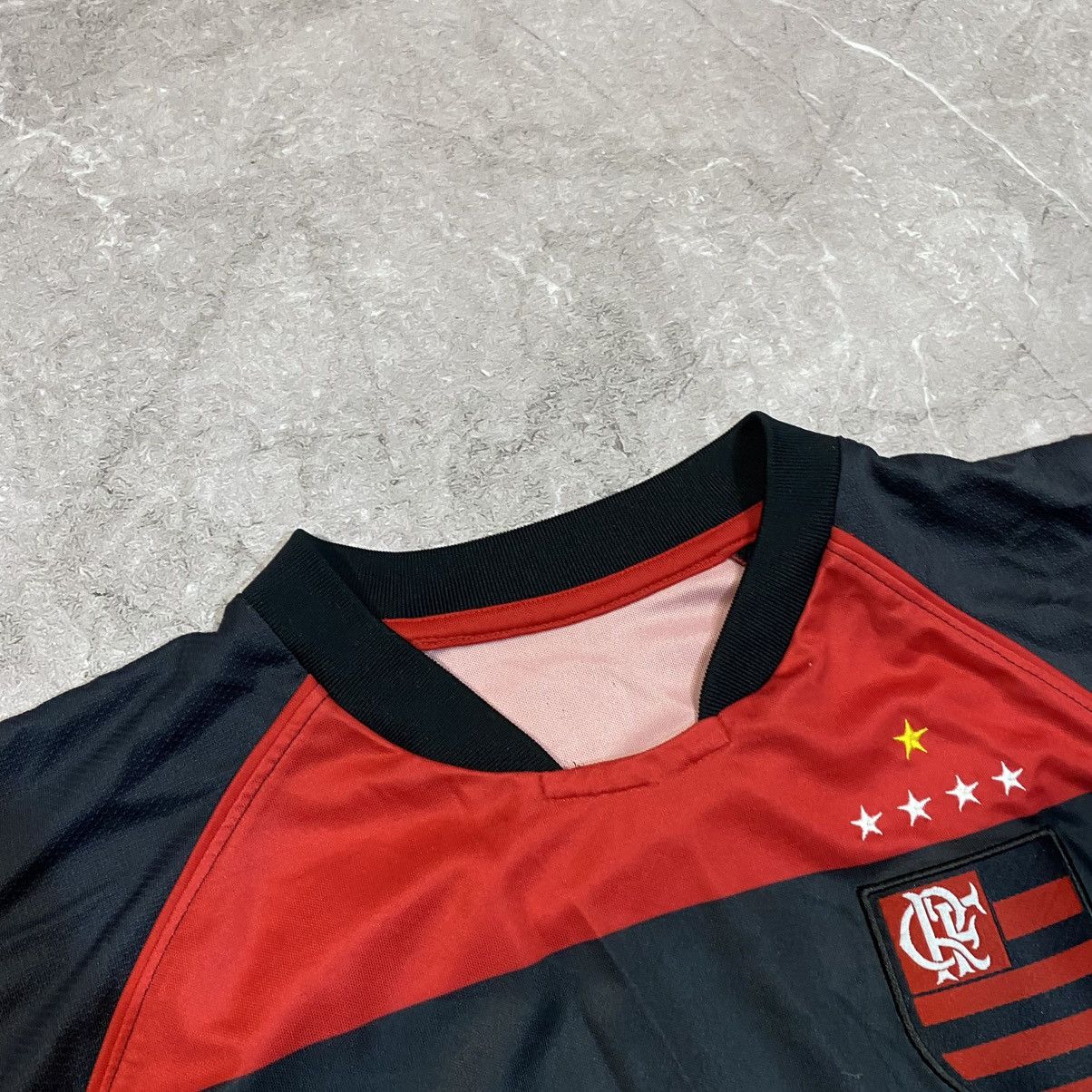 Nike PETROBRAS ! VINTAGE NIKE FLAMENGO TEE SOCCER JERSEY 90s Size US L / EU 52-54 / 3 - 7 Thumbnail