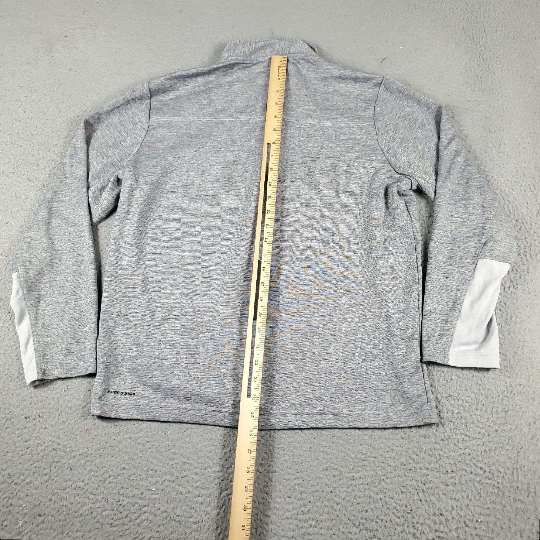 Reebok Reebok Mens Medium Gray 1/4 Zip Pullover Sweater Size US M / EU 48-50 / 2 - 6 Thumbnail
