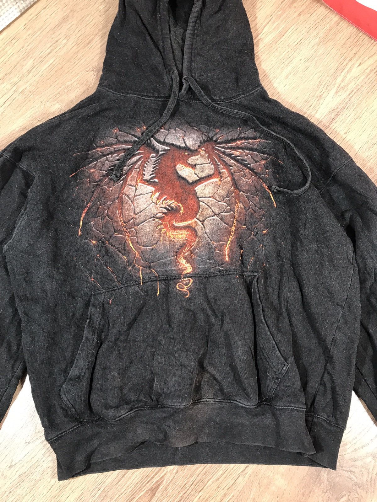 Vintage Vintage Spiral Hoodi Dragon Size US XL / EU 56 / 4 - 4 Thumbnail