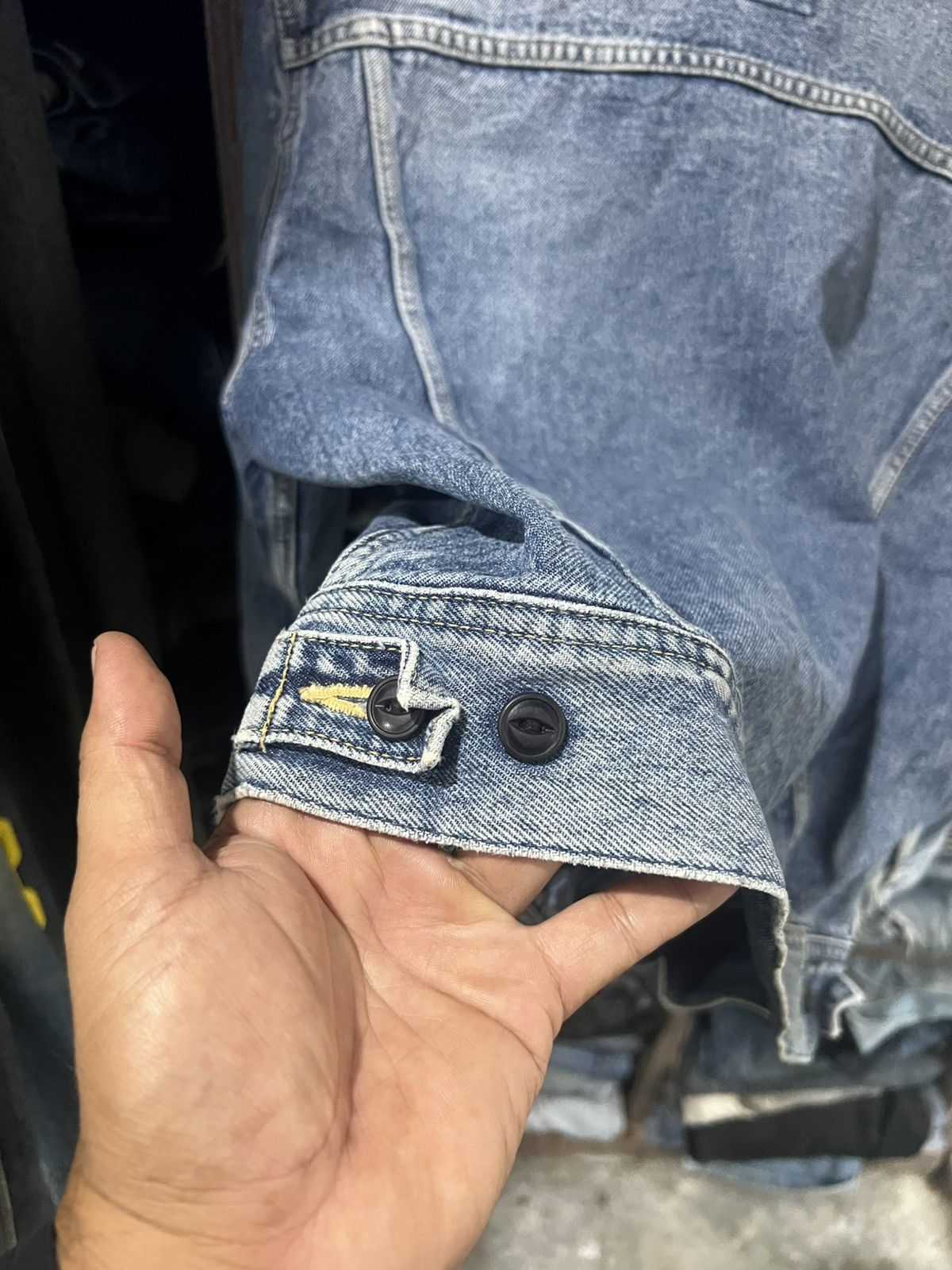 Lee 🔥Vintage Lee Riders x Edwin Denim Trucker Size US S / EU 44-46 / 1 - 16 Thumbnail