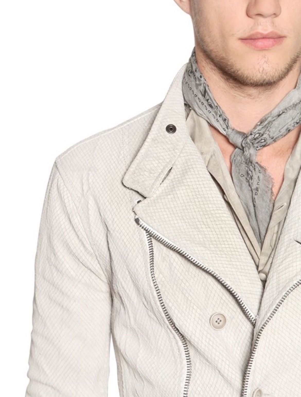 John Varvatos Lasercut biker jacket. Size EU 48 USA 38 Size US M / EU 48-50 / 2 - 2 Thumbnail