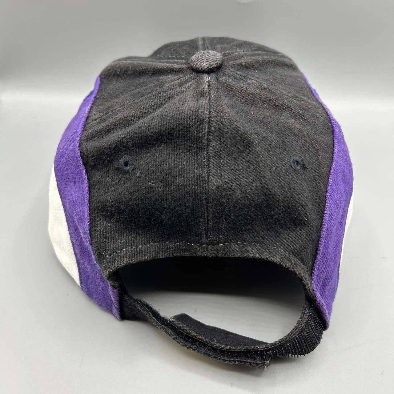 Colosseum Athletics Los Angeles LA Lakers Hat Men Black Purple Strap Back Cotton Size ONE SIZE - 7 Thumbnail