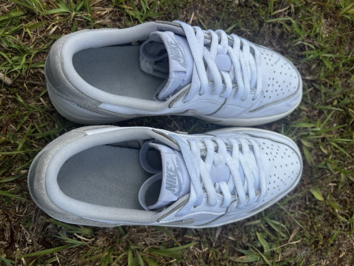 Jordan Brand CLEAN Air Jordan 1 Low size 9.5 Mens Neutral Grey Retro Size US 9.5 / EU 42-43 - 11 Thumbnail