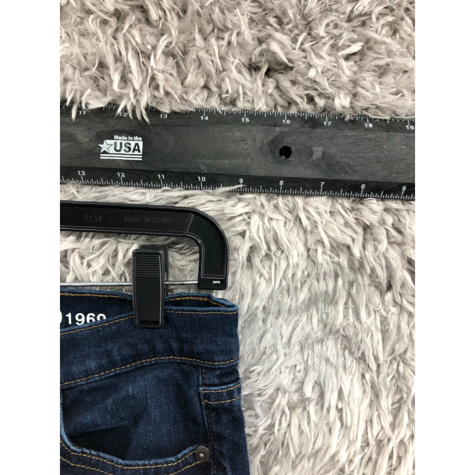 Gap Gap 1969 Jeans Skinny Denim Dark Wash Blue Size 28 Womens Regular Rise 5-Pocket Button Zipper Cotton Vintage: No (note: do not include N/A) Size 28" / US 6 / IT 42 - 2 Thumbnail