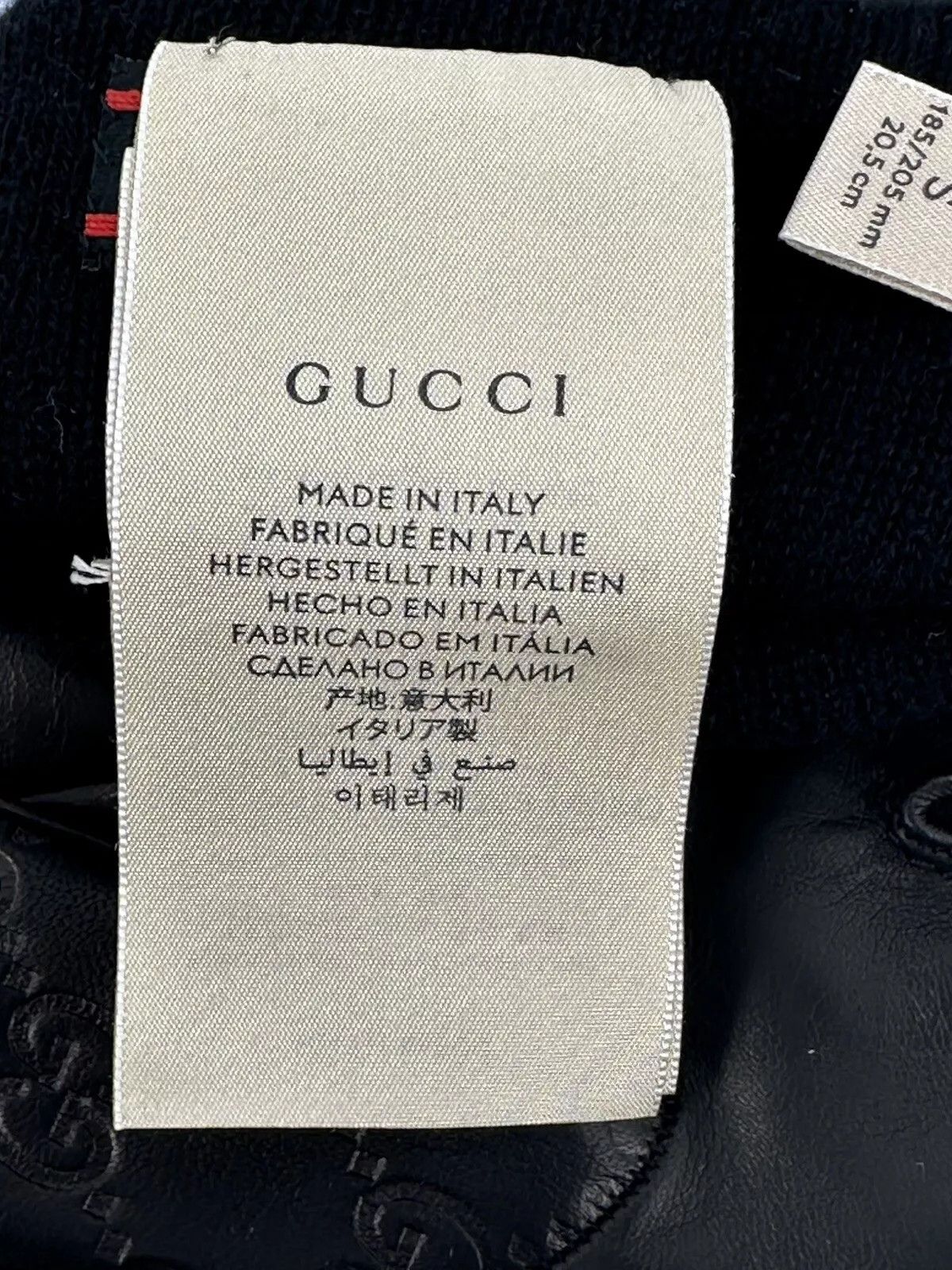 Gucci New Gloves Gucci -434211-Size-8-S Men's Size ONE SIZE - 7 Thumbnail