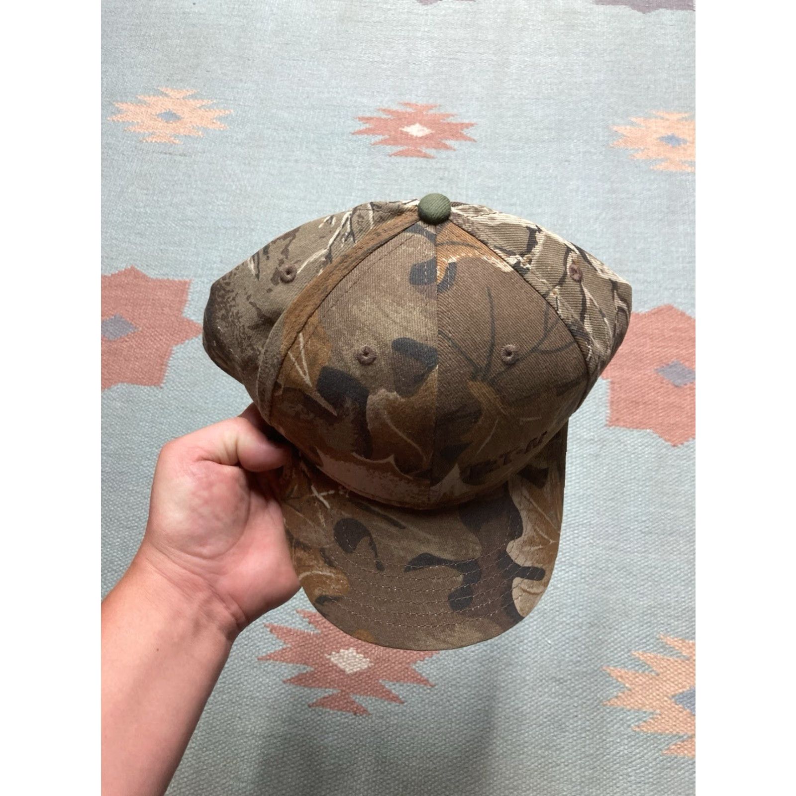 Realtree VINTAGE Realtree CAMO hat strapback cap NWOT camouflage hunting Realtree CAMO Baseball Cap Men Adjustable Cap Size ONE SIZE - 3 Thumbnail