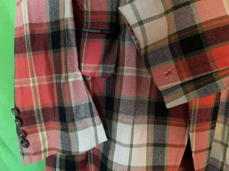 Y's for Men Y's For Men size 3 2004ss Plaid blazer Size 38R - 4 Thumbnail