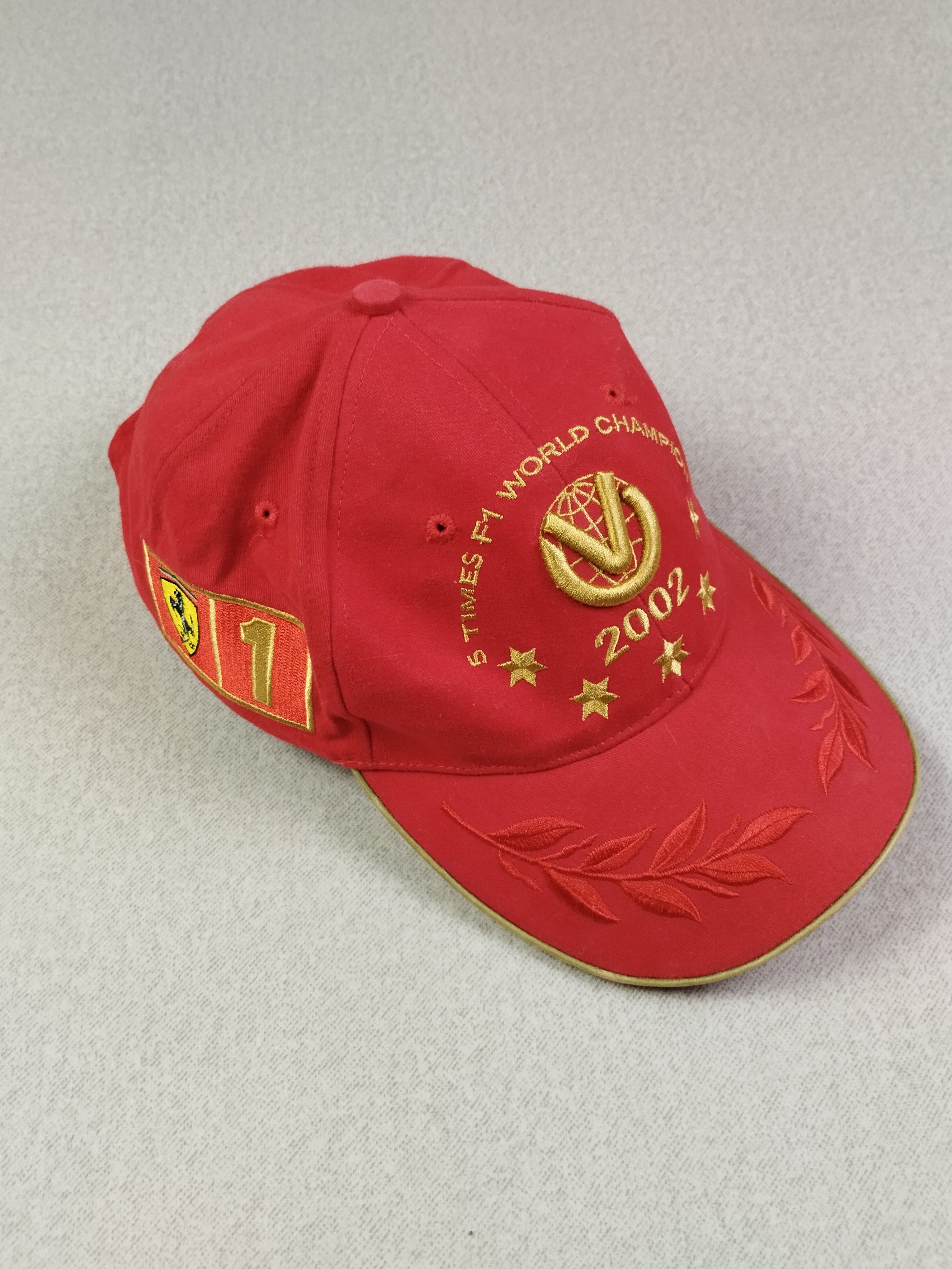 Ferrari × Formula 1 × Vintage 2002 Michael Schumacher Ferrari Embroidered Cap Size ONE SIZE - 1 Thumbnail