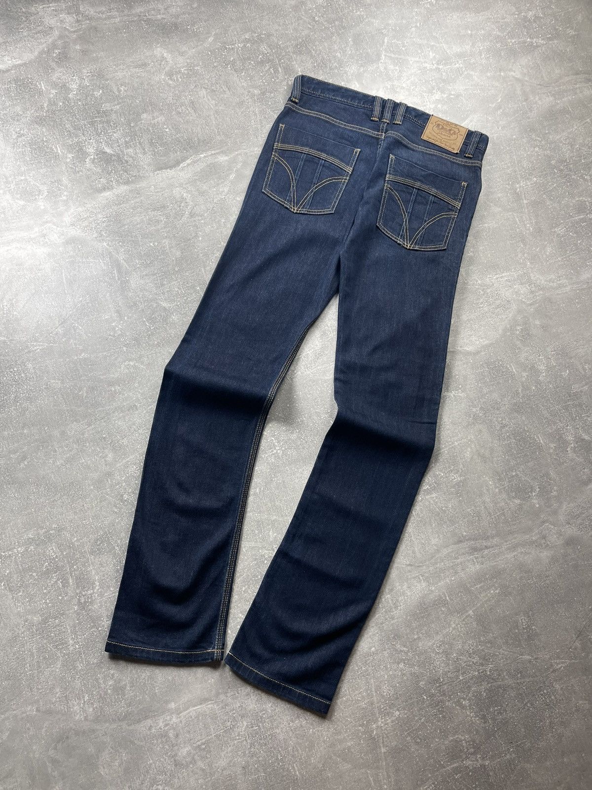 Dolce & Gabbana Dolce & Gabbana Y2K Audacious Denim Jeans Very Tight Fit Size US 33 - 1 Thumbnail