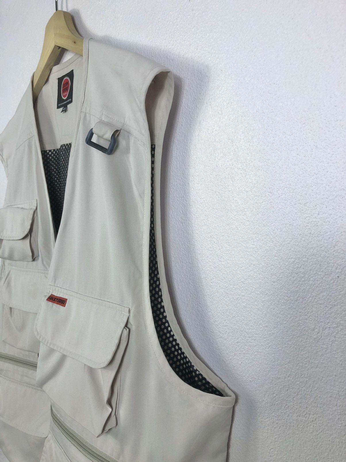 Other Vtg Lucky Strikes Utility Multipocket Outdoor Vest Jacket Size US XXL / EU 58 / 5 - 7 Thumbnail