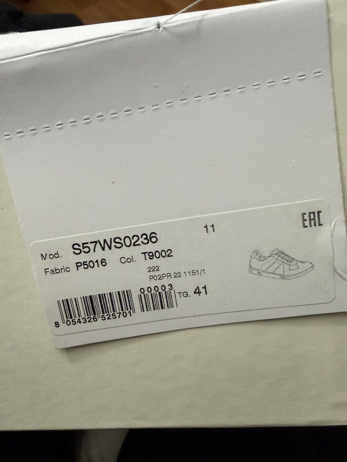 Maison Margiela Maison Margiela replica low tops Size US 8 / EU 41 - 11 Thumbnail