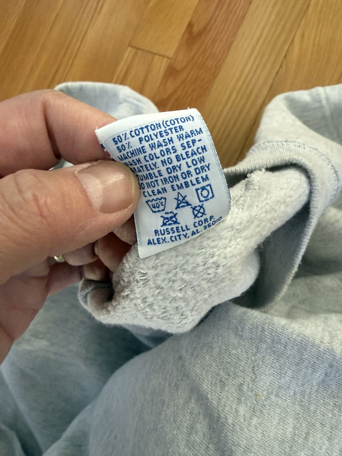 Russell Athletic Russell athletic crewneck sweatshirt grey Size US XL / EU 56 / 4 - 4 Thumbnail