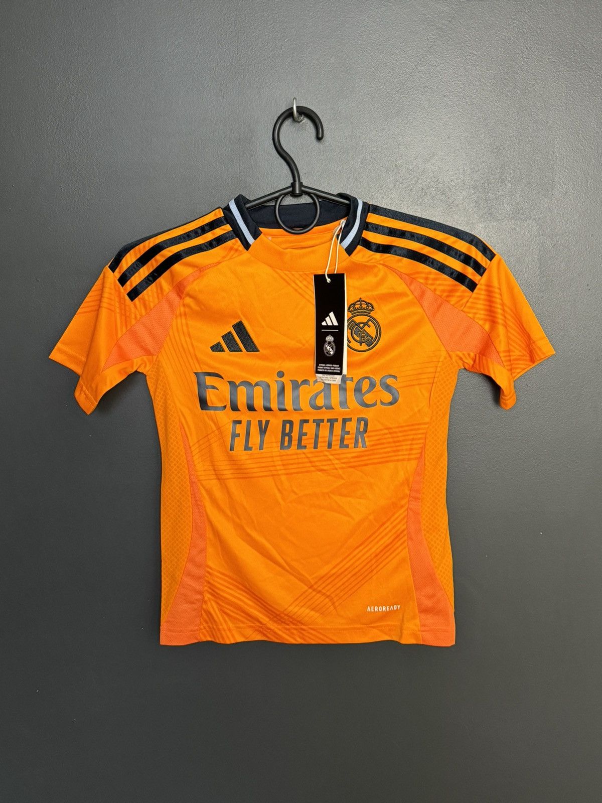 Adidas KIDS New Real Madrid 24/25 Away Bellingham Football Jersey Size US XS / EU 42 / 0 - 2 Thumbnail