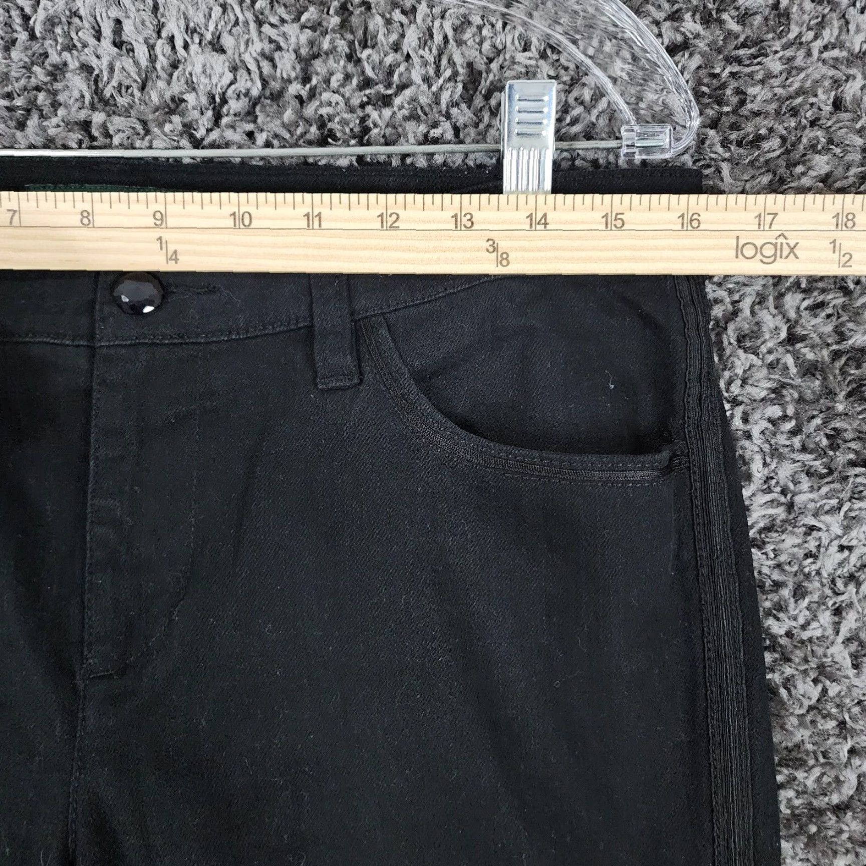 Ralph Lauren LAUREN RALPH LAUREN Bootcut Jeans Womens Size 8 Black Regular Size 30" / US 8 / IT 44 - 4 Thumbnail