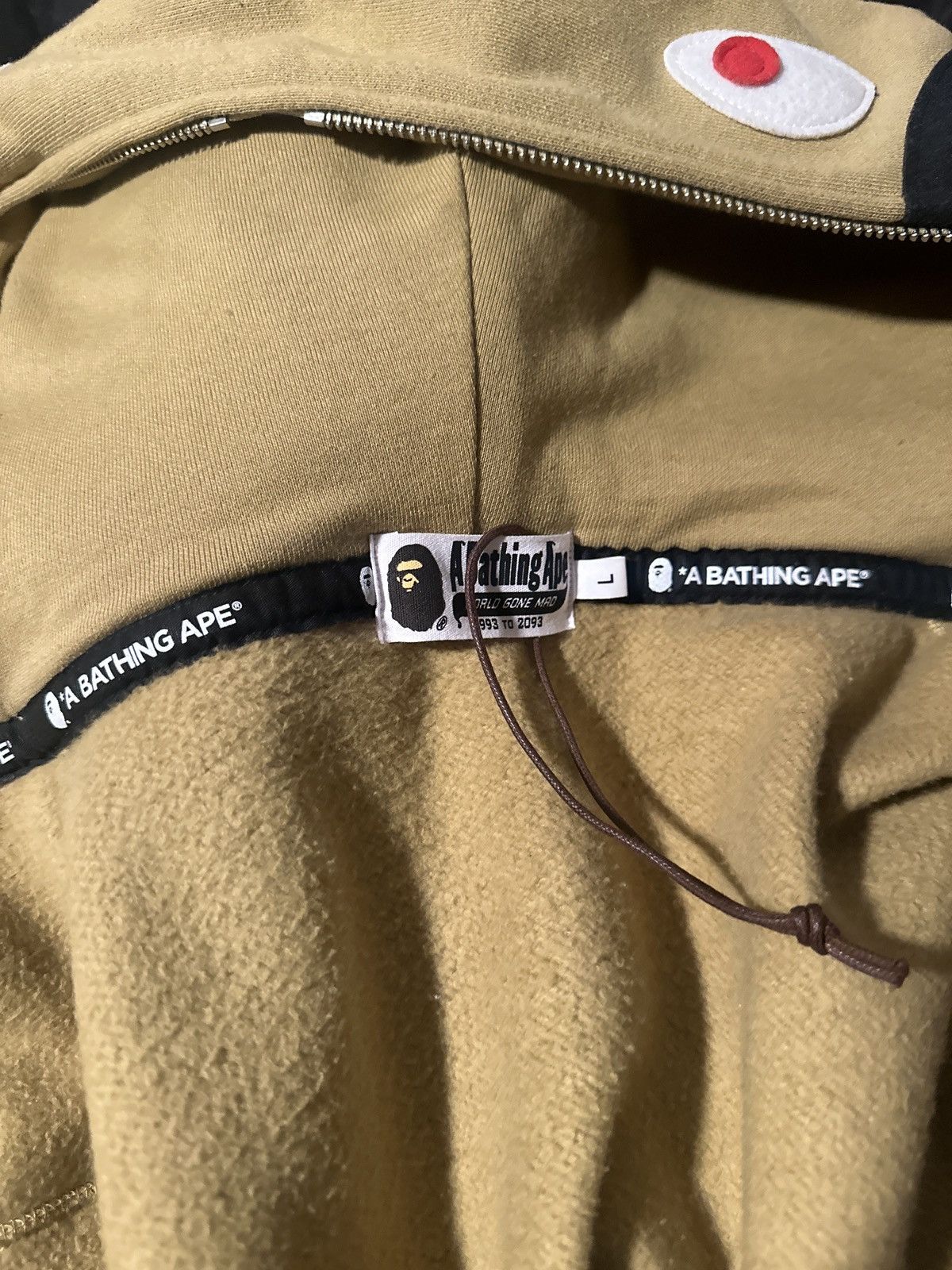 Bape ABC Camo Shark Full Zip Double Hoodie Double hooded Bape Size US L / EU 52-54 / 3 - 6 Thumbnail