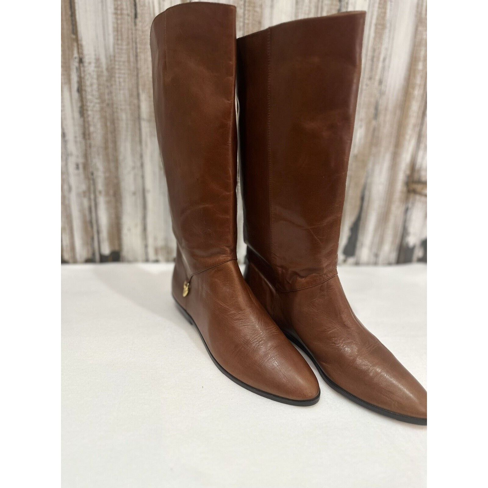 Etienne Aigner Etienne Aigner Leather Riding Boots- Women’s 10M Size US 10 / IT 40 - 9 Thumbnail
