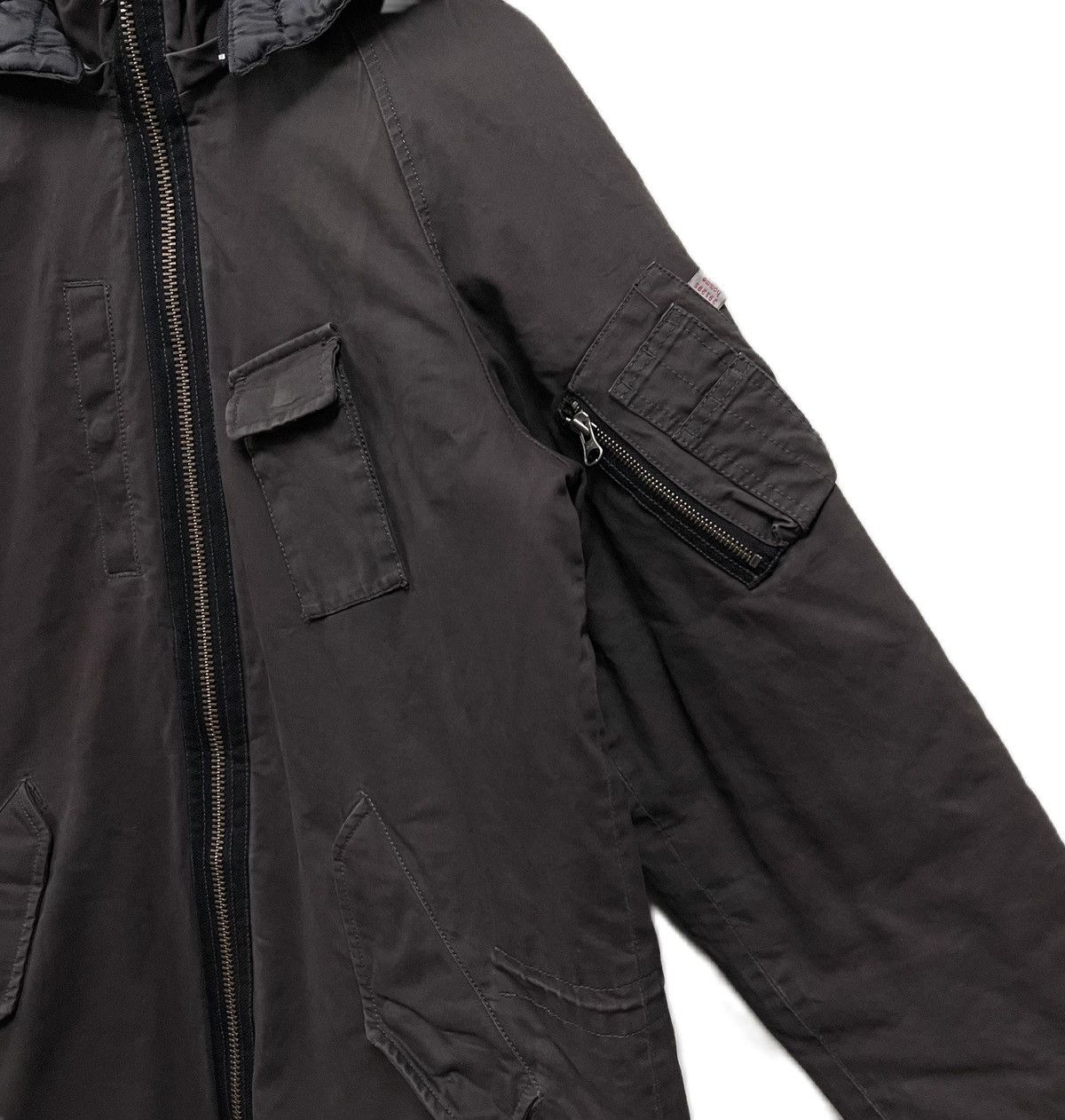 5351 POUR LES HOMMES 291295 Homme Hoodie Parka Jacket Japanese Brand Size US L / EU 52-54 / 3 - 6 Thumbnail