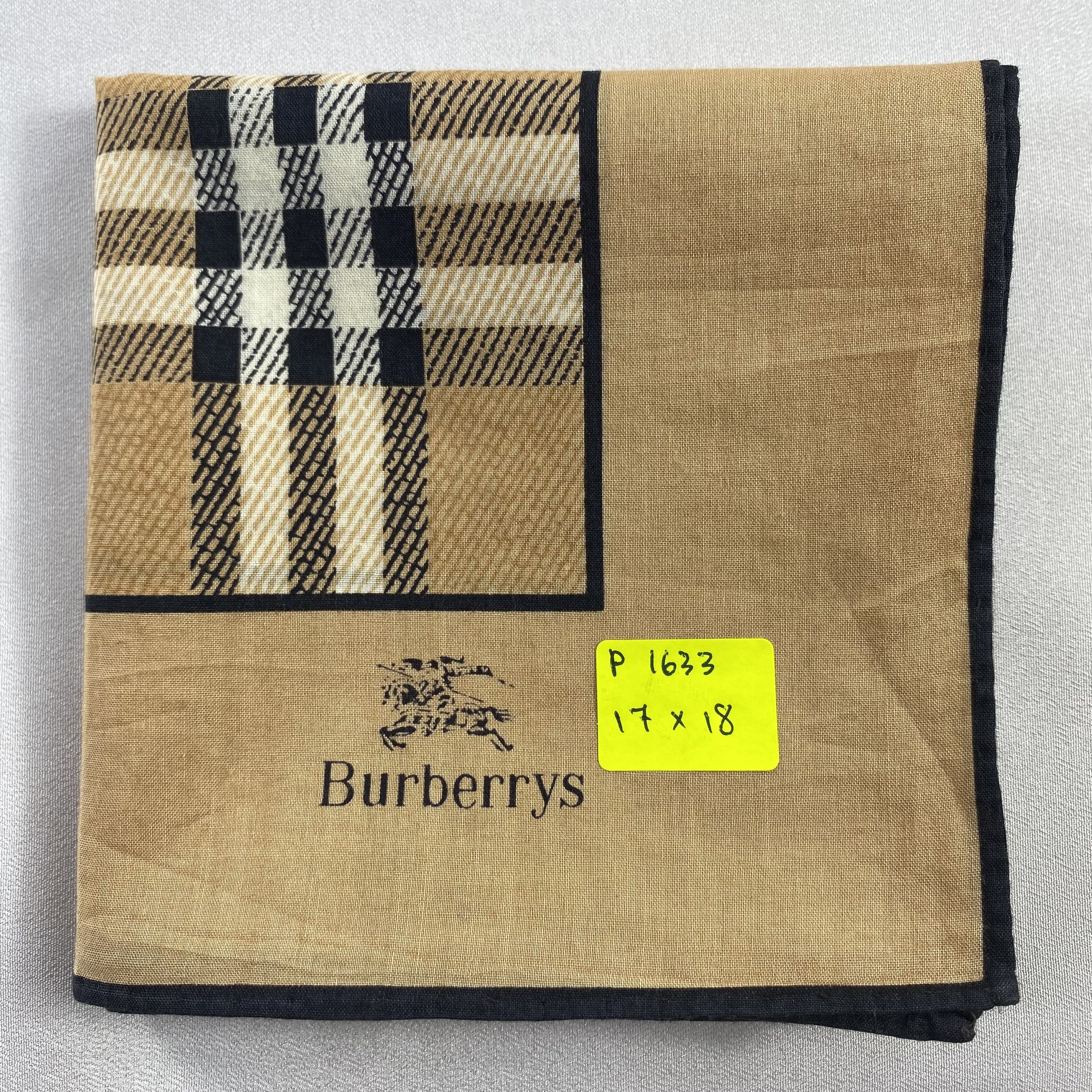 Burberry × Vintage Burberry Handkerchief / Neckerchief / Bandana-P1633 Size ONE SIZE - 5 Thumbnail