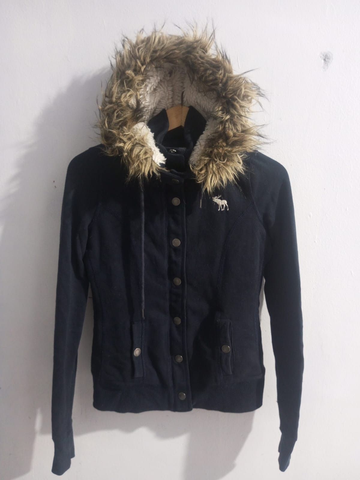 Abercrombie & Fitch Vintage abercrombie fur hoodie Size US XS / EU 42 / 0 - 1 Thumbnail