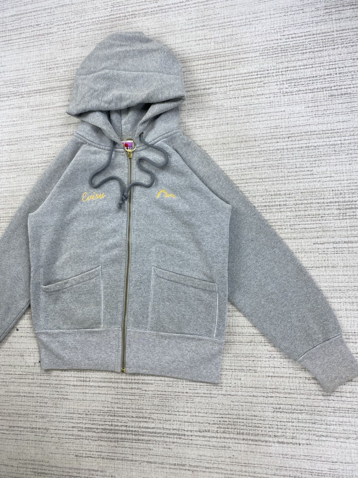Evisu × Japanese Brand × Vintage Vintage Evisu Embroidery Logo Zipper Hoodie Size US S / EU 44-46 / 1 - 4 Thumbnail