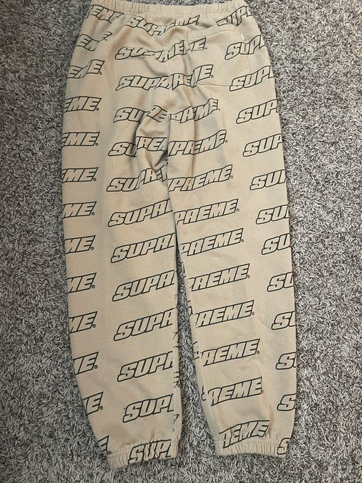 Supreme Supreme repeat sweatpants | Grailed