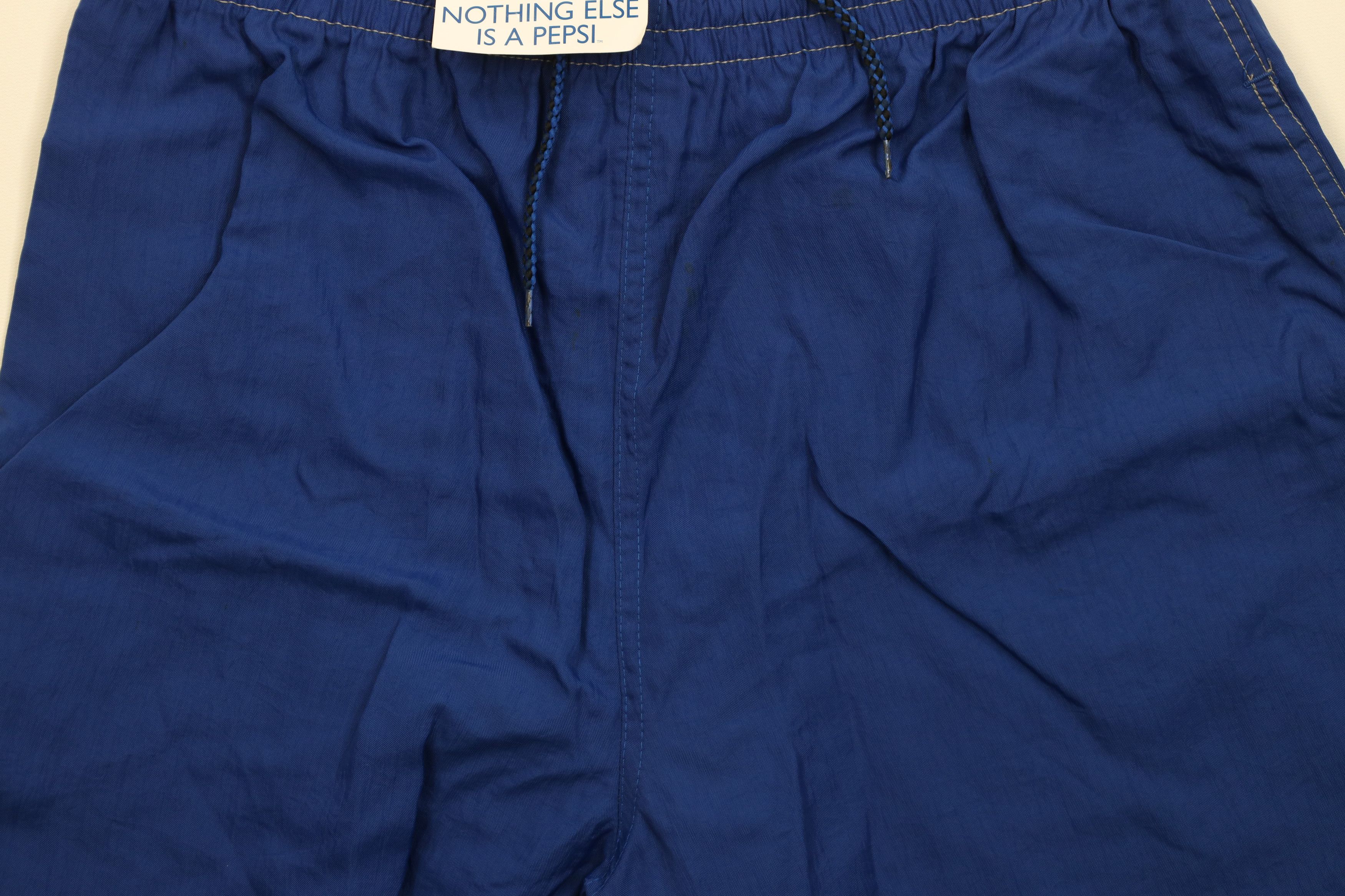Vintage Deadstock Vintage 90s Pepsi Co Running Soccer Shorts Blue Size US 36 / EU 52 - 3 Thumbnail