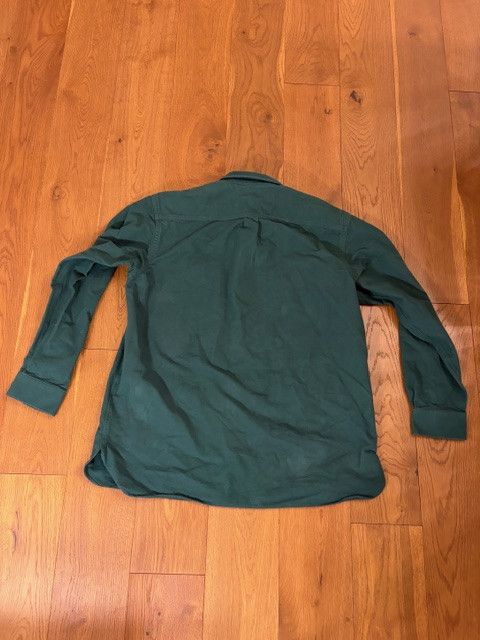 L.L. Bean L.L.Bean Chamois Cloth Shirt - Forest Green Size US XL / EU 56 / 4 - 3 Thumbnail