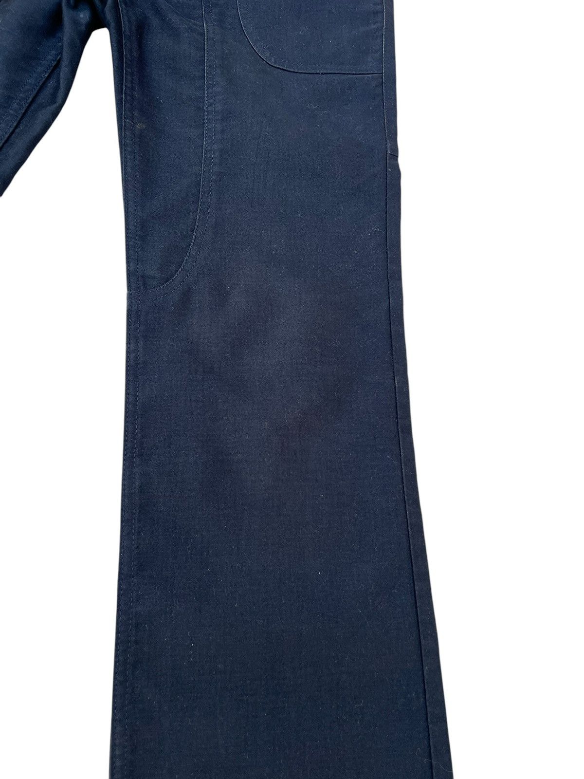 Japanese Brand Phenomenon Japan Fade Black Moleskin Cotton Flare Pant Size US 30 / EU 46 - 11 Thumbnail