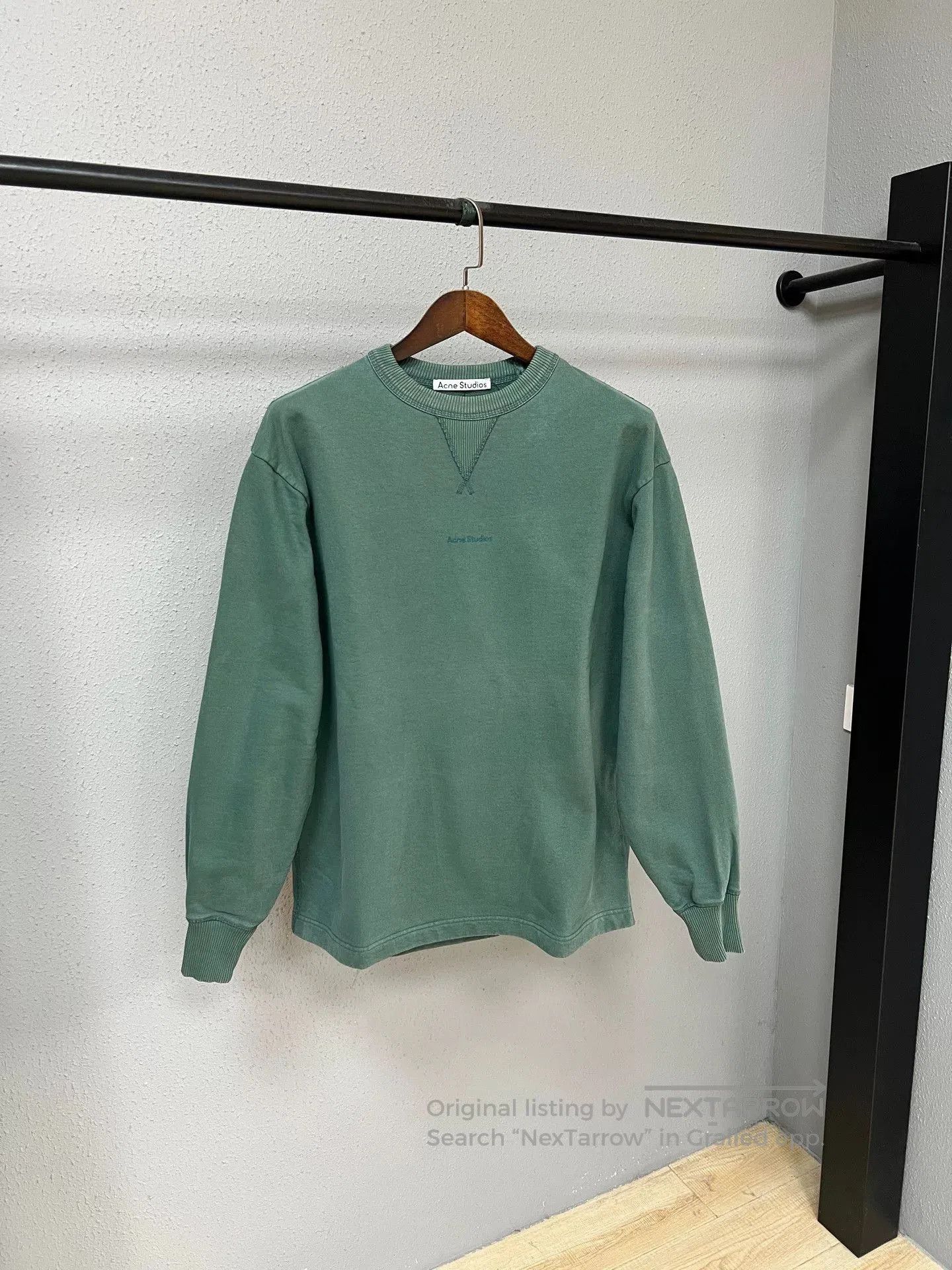 Acne Studios Acne Studios Green Sweatshirt Size XXS. Size XXS / US 00 / IT 34 - 1 Thumbnail