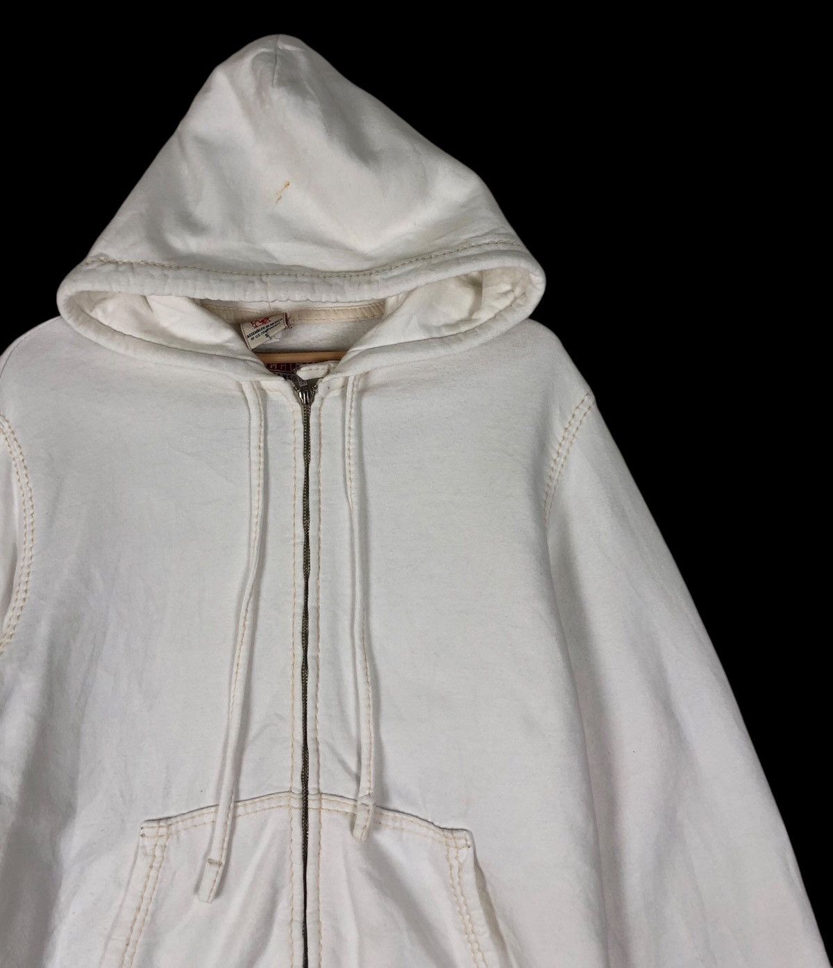 True Religion True Religion Double Stitch Zipper Hoodie Jacket Size US S / EU 44-46 / 1 - 5 Thumbnail