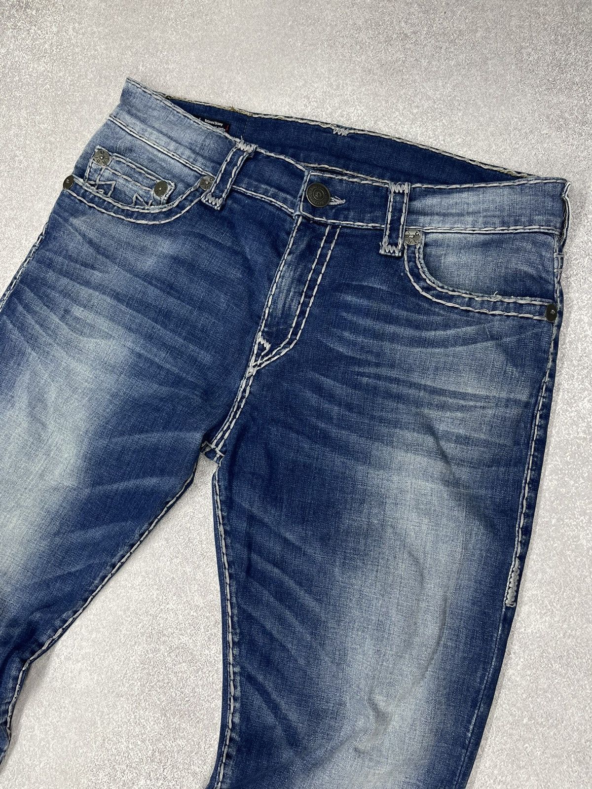 True Religion Vintage True Religion Rocco Supert Denim Jeans USA Evisu Y2K Size US 34 / EU 50 - 6 Thumbnail