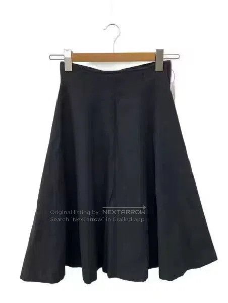 Comme des Garcons COMME des GARÇONS Black Wool Skirt. Size 31" - 1 Thumbnail