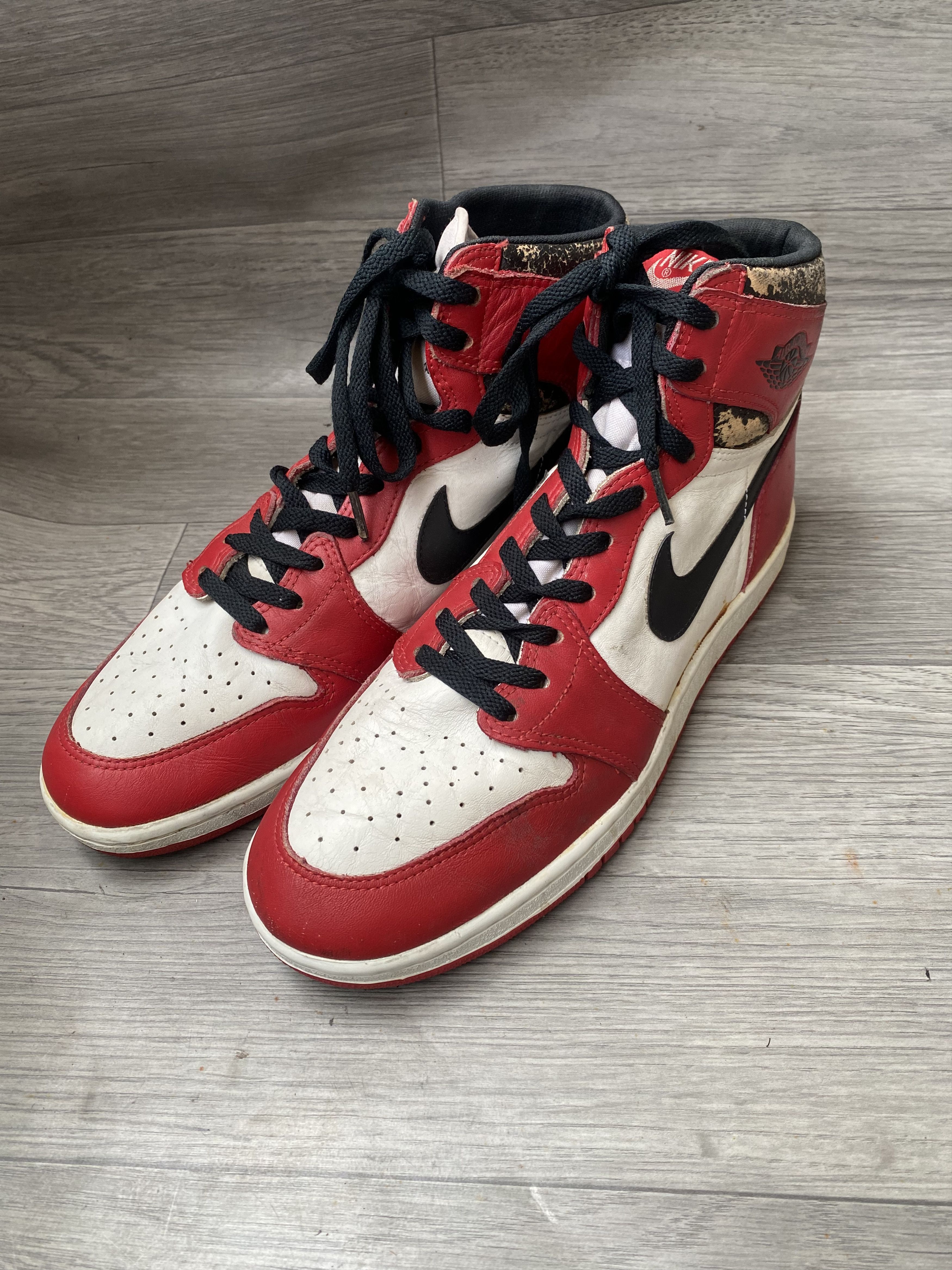 Nike Vintage Nike air jordan 1 OG 1985 Chicago sneakers sz 10.5 Size US 10 / EU 43 - 5 Thumbnail